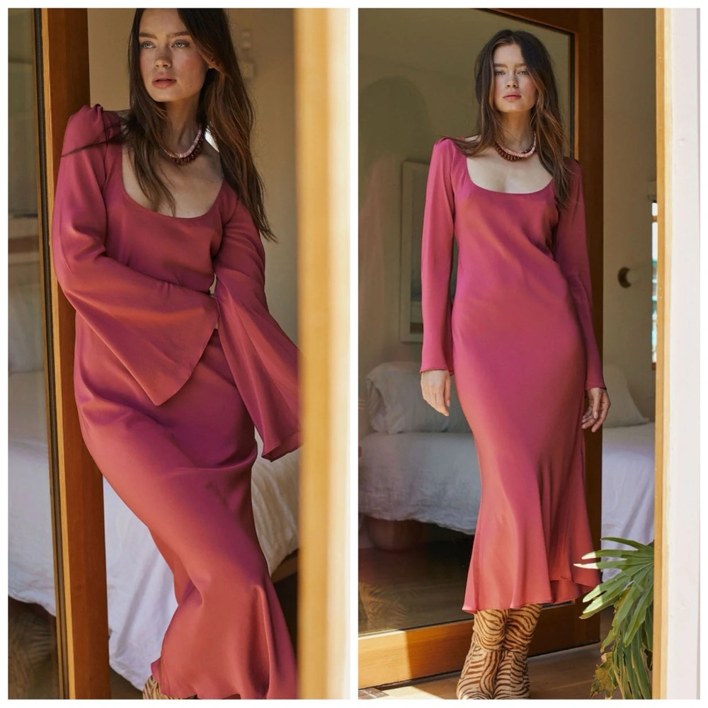 $368 STONE COLD FOX SHARP GOWN SEZANE DOEN CHRISTY DAWN ANTHROPOLOGIE REVOLVE